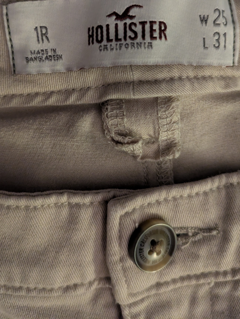Hollister Beige Jeans